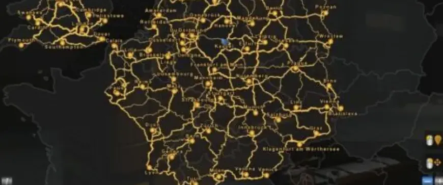 FULL SAVE GAME (every dlc) ETS2 1.47 for TMP