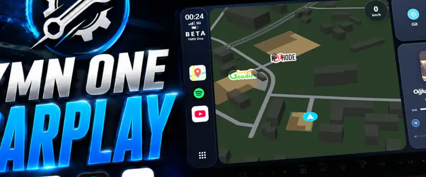 YMN ONE Multimedya Ekran Modu Carplay ETS2